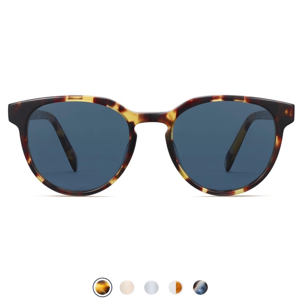 Warby Parker Wright tortoise shell Narrow sunglasses